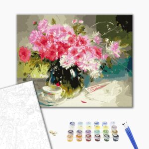 Malowanie po numerach Miły poranek