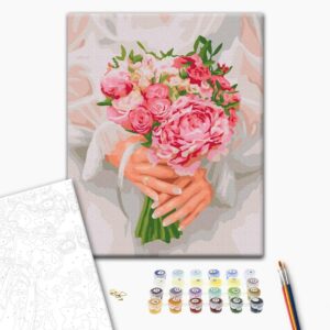 Malowanie po numerach Specjalny bukiet