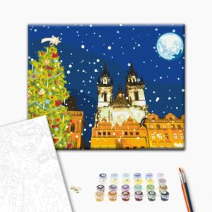 Malowanie po numerach Noworoczna Praga