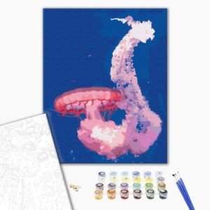 Malowanie po numerach Meduza w locie