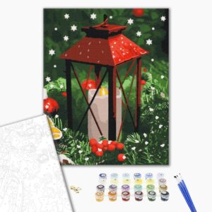 Malowanie po numerach Światło sylwestrowej nocy