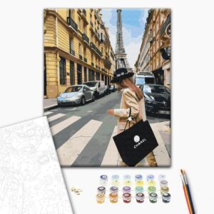 Malowanie po numerach Paryski Tydzień Mody © Tany Moko