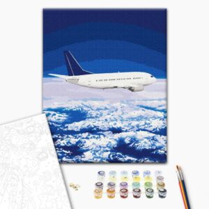 Malowanie po numerach Lot po niebie