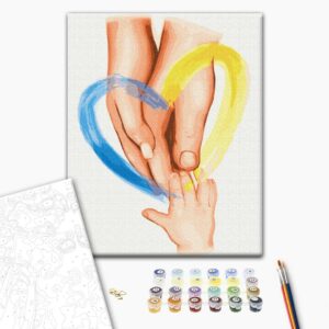 Malowanie po numerach Rodzinne ciepło ©Svetlana Drab