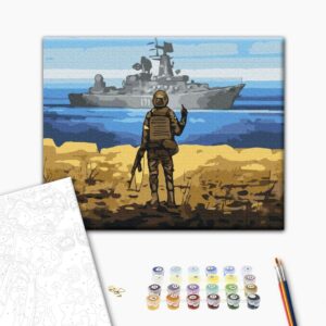 Malowanie po numerach Kierunek dla okręgu ©Boris Groh