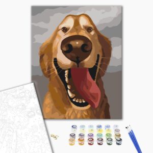 Malowanie po numerach Szczęśliwy przyjaciel