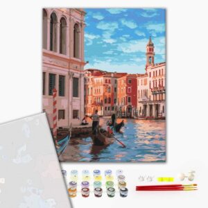 Malowanie po numerach Premium Włochy w obiektywie