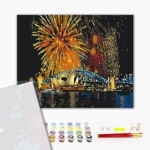 Malowanie po numerach Premium Sydney świętuje