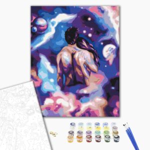 Malowanie po numerach Kosmiczny romans