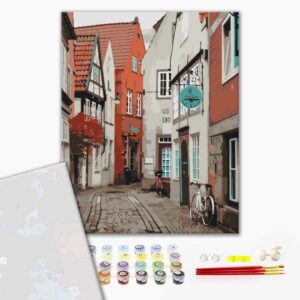 Malowanie po numerach Ulice Bremy