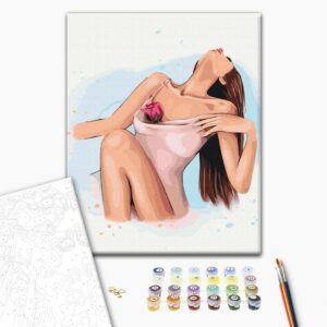 Malowanie po numerach Delikatny dotyk © Alla Berezovska