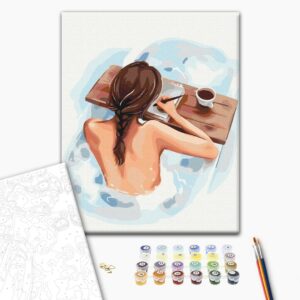 Malowanie po numerach Czas dla siebie ©Alla Berezovska