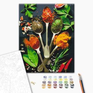 Malowanie po numerach Symfonia przypraw