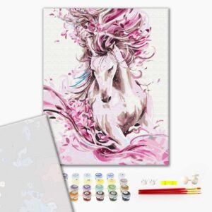 Malowanie po numerach Premium Elegancki koń