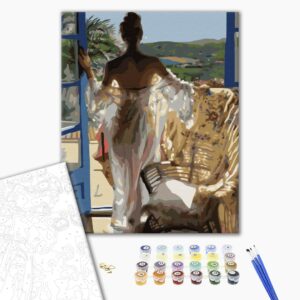 Malowanie po numerach Oddech poranka