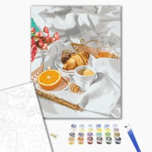 Malowanie po numerach Cytrusowa przekąska