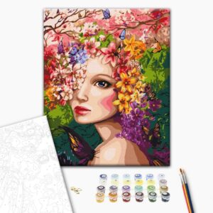 Malowanie po numerach Wiosenna nimfa