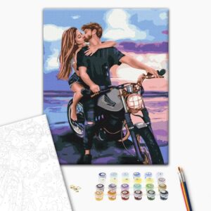 Malowanie po numerach Adrenalina miłości