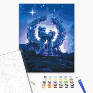 Malowanie po numerach Kosmiczne uczucia