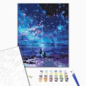 Malowanie po numerach Nasyp nocny