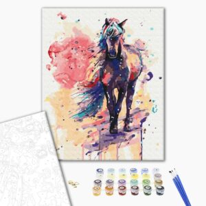 Malowanie po numerach Fantastyczny koń