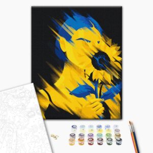 Malowanie po numerach Duch Kijowa © Vasylyk Mariia