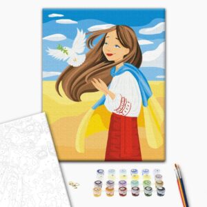 Malowanie po numerach Wolna Ukraina © Vasylyk Mariia