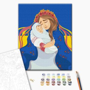 Malowanie po numerach Nenka Ukraina ©Anastasiia Kasarda