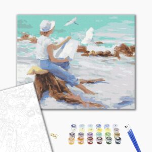 Malowanie po numerach Esej morski