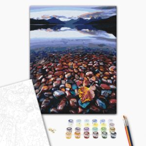 Malowanie po numerach Kamieniste wybrzeże