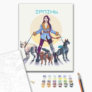 Malowanie po numerach Odważny Irpin © Zakharova Nataliya