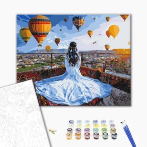 Malowanie po numerach Marzyciel z Kapadocji