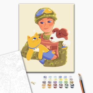 Malowanie po numerach W dobrych rękach ©Olena Maihrych