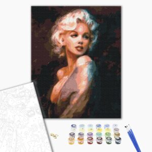 Malowanie po numerach Cień Monroe
