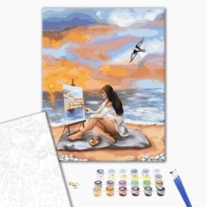 Malowanie po numerach Morze inspiracji