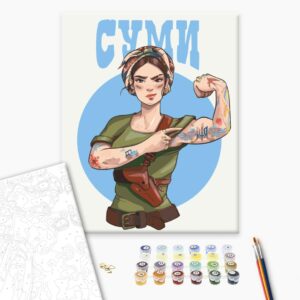 Malowanie po numerach Wiarygodne sumy © Zakharova Nataliya