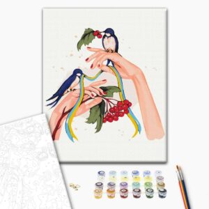 Malowanie po numerach Nadzieja jest w rękach ©Alla Berezovska