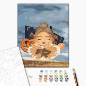 Malowanie po numerach Symbole wolności © Lili Demachkovich