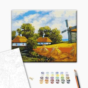 Malowanie po numerach Dzień żyta