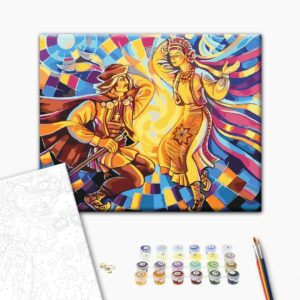 Malowanie po numerach Kołomiyka © Oleg Loburak