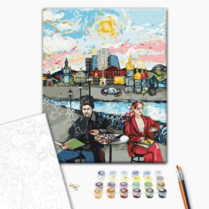 Malowanie po numerach Promenada sztuki @Victoriya Kovalenko