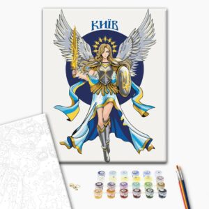 Malowanie po numerach Dzielny Kijów © Zakharova Nataliya