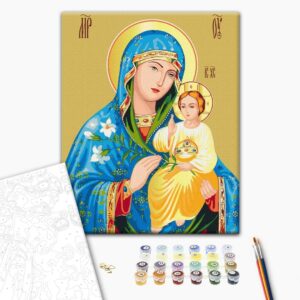 Malowanie po numerach Niewiędnący Kwiat