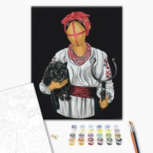 Malowanie po numerach Czarownica z Konotop © Valeriya Macarenco