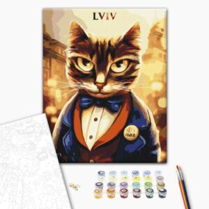 Malowanie po numerach Burmistrz Kotyku © Marianna Pashchuk