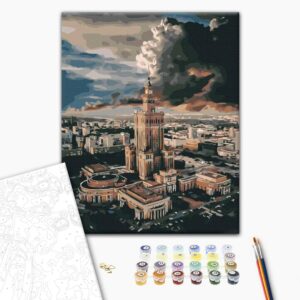 Malowanie po numerach Centrum Warszawy