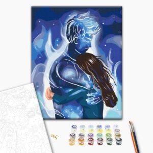 Malowanie po numerach Jesteś moim kosmosem