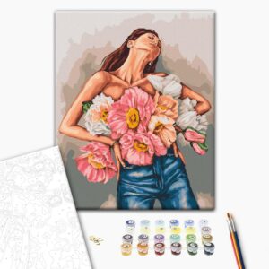 Malowanie po numerach Elegancka wiosna © Daria Mykhailyshina