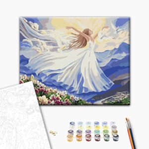 Malowanie po numerach Czułość w locie © Anna Steshenko