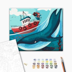 Malowanie po numerach Droga pirata ©Dariia Pistriuha